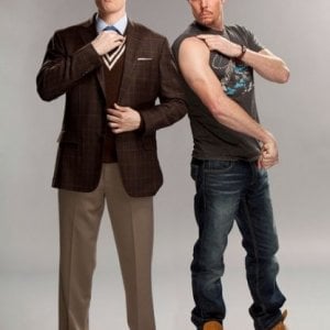 David Hornsy e Kevin Dillon in una foto promozionale per How To Be A Gentleman