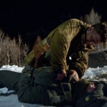 Sean Bean in una scena del film Age of Heroes