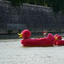 La Conduttrice Giovanna Nina Palmieri A Bordo Di Una Papera Fucsia In Una Puntata Del Programma Sex  203873