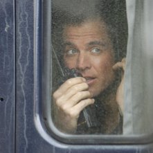 Michael Weatherly in un momento dell'episodio Baltimore di NCIS