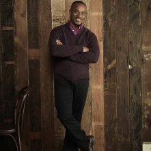 Rocky Carroll in uno scatto promo della stagione 8 di NCIS