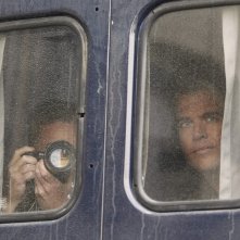 Scott Grimes e Michael Weatherly durante una missione nell'episodio Baltimore di NCIS