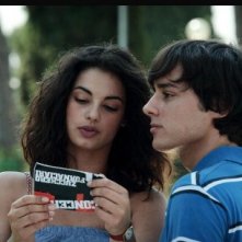 Francesco Mistichelli e Giulia Lippi in Notte prima degli esami '82