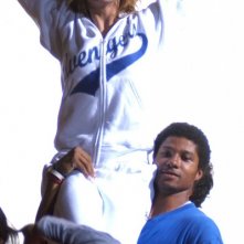 Alice Bellagamba ballerina per il film Balla con noi