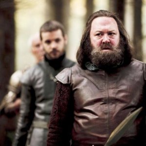 Mark Addy e Gethin Anthony nell'episodio A Golden Crown di Game of Thrones