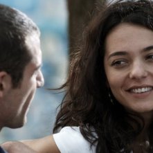 Maurizio Tesei con Ughetta D'Onorascenzo in una scena del film Et in terra pax