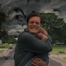 Michael Shannon in una drammatica immagine di Take Shelter