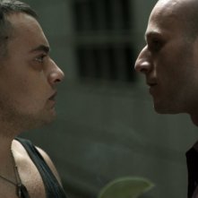 Michele Botrugno e Fabio Gomiero in una scena del film Et in terra pax