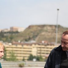 Salvatore Cantalupo con Yile Vianello nel film Corpo celeste