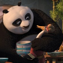 Po nel ristorante cinese di Kung Fu Panda 2