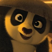Una tenera immagine dal film Kung Fu Panda 2