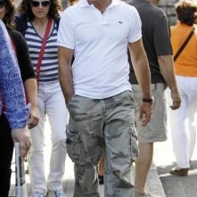 Antonio Banderas passeggia sul set di La Piel que Habito
