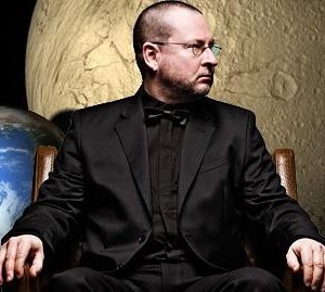 Lars Von Trier in una immagine dal set di Melancholia