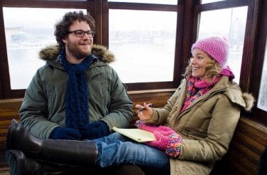 Seth Rogen ed Elizabeth Banks nella commedia Zack & Miri