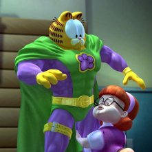 Garzooka in una scena tenera di Garfield il supergatto