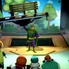 Garzooka in una sequenza di Garfield il supergatto