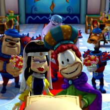 L'imperatore Jon con la cattiva Vetvix in Garfield il supergatto