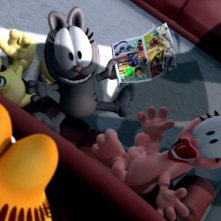 Odie, Nermal e Arlene in Garfield il supergatto