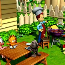 Una sequenza del film Garfield il supergatto