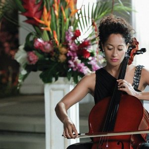 Gloria (Ellen Ross) suona il violoncello nell'episodio Father Of The Bride di CSI: Scena del crimine