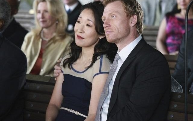 Kevin McKidd e Sandra Oh nell'episodio White Wedding di Grey's Anatomy ...