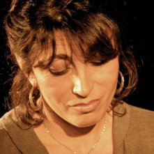 Antonella Stefanucci in una foto dal monologo teatrale Colloqui