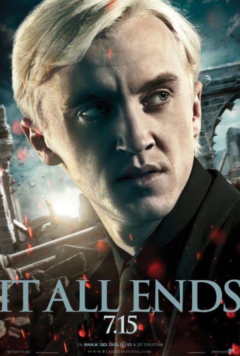 Final Poster Di Harry Potter E I Doni Della Morte Parte 2 Dedicato A Draco Malfoy 204986