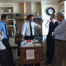 Al centro, Vincent Lindon nel film Pater di Alain Cavalier (2011)