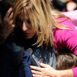 Valeria Bruni Tedeschi in un'immagine del film Tutti per uno