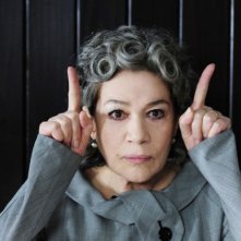 Hannelore Elsner, protagonista del film Das Blaue vom Himmel