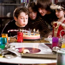 Il piccolo Gaspard Meier nel film Monsieur Papa