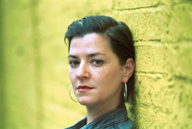 La regista Lynne Ramsay in una foto promozionale per il film We Need to Talk About Kevin