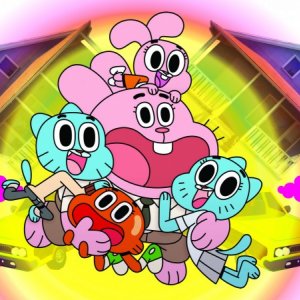 Un'immagine della serie animata Lo straordinario mondo di Gumball