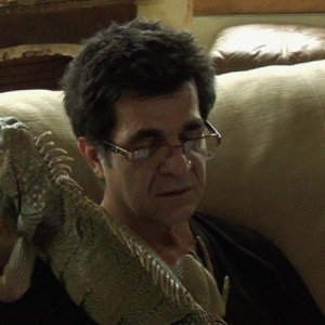 Un'immagine di Jafar Panahi nella sua pellicola In Film Nist