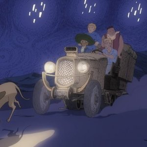 Una sequenza del film Le chat du rabbin