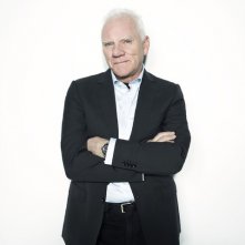 Malcolm McDowell in una immagine promozionale di Franklin & Bash