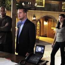 LL Cool J, Chris O'Donnell e Daniela Rua nell'episodio Familia di NCIS: Los Angeles