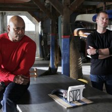 LL Cool J, Chris O'Donnell in una scena dell'episodio Plan B di NCIS: Los Angeles