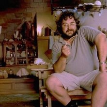 Peter Jackson sul set de Il signore degli anelli - La compagnia dell'anello nel 1999