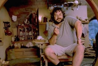 Peter Jackson sul set de Il signore degli anelli - La compagnia dell'anello nel 1999