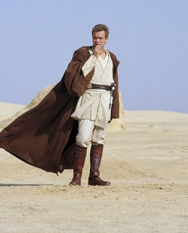 Ewan McGregor è il giovan Obi-Wan Kenobi ne La minaccia fantasma