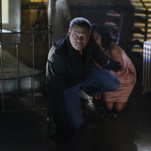 Laurence Fishburne difende Ellen Ross nell'episodio In A Dark, Dark House di CSI: Scena del crimine