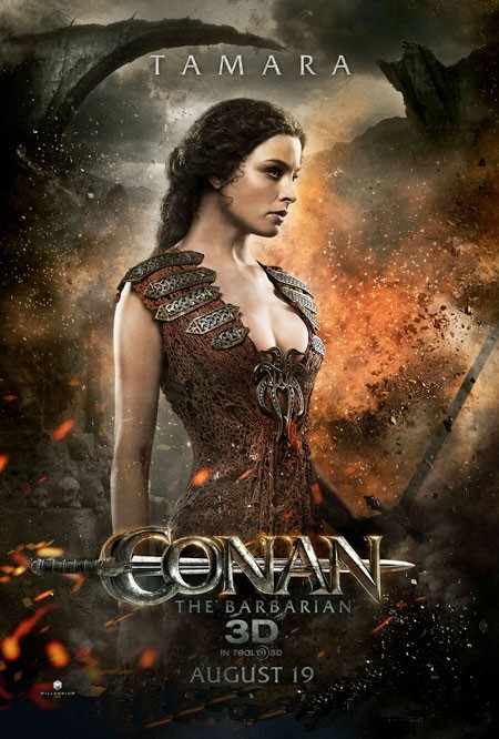 Poster Di Conan The Barbarian Dedicato A Rachel Nichols 205846