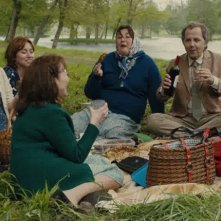 Fabrice Luchini in una scena del film Les femmes du 6ème étage
