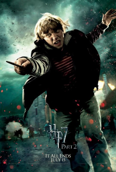 Nuovo Character Poster Di Harry Potter E I Doni Della Morte Parte 2 Dedicato A Ron 206042
