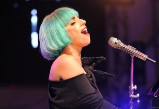 Europride 2011: Lady Gaga durante il concerto al Circo Massimo a Roma