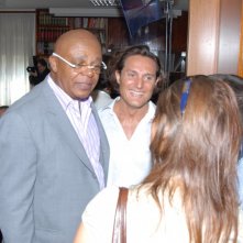 Ronnie Jones e Ivano De Cristofaro alla presentazione di Dreamland - La terra dei sogni