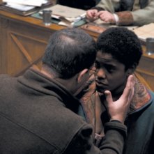 Yahima Torrès con il regista Abdellatif Kechiche sul set del film Venus noire