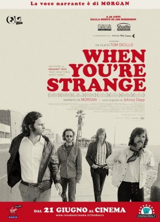 Locandina italiana del film When you're strange