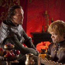 Peter Dinklage in una scena dell'episodio Baelor di Game of Thrones